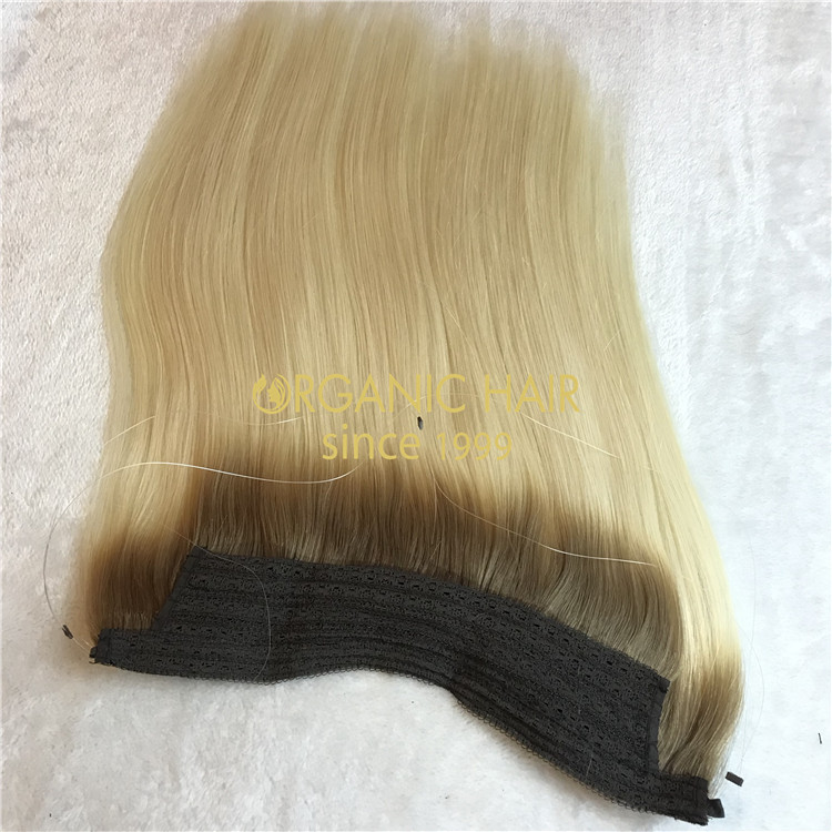 Ombre #8/60 color human halo hair on sale x115